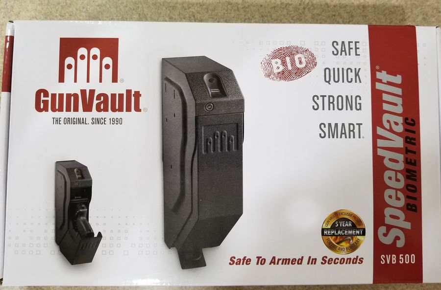 Gun Vault Speedvault Biometric Handgun Safe For Sale at